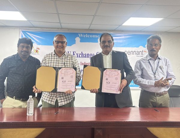 ఎంవీజీఆర్-పెన్నాంట్ టెక్నాలజీస్ మధ్య ఎంవోయూ
