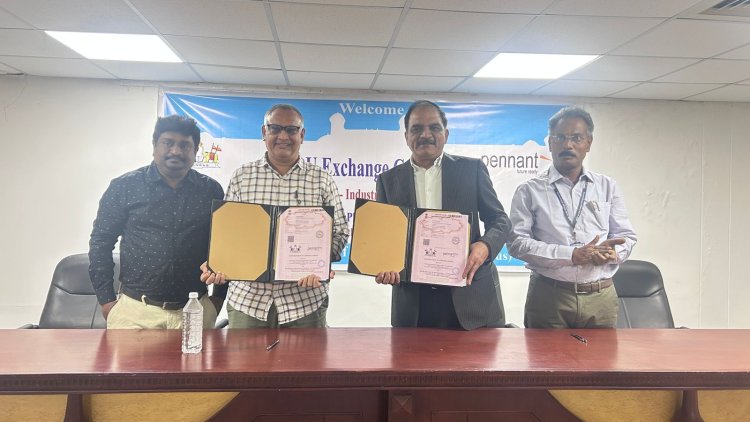 ఎంవీజీఆర్-పెన్నాంట్ టెక్నాలజీస్ మధ్య ఎంవోయూ